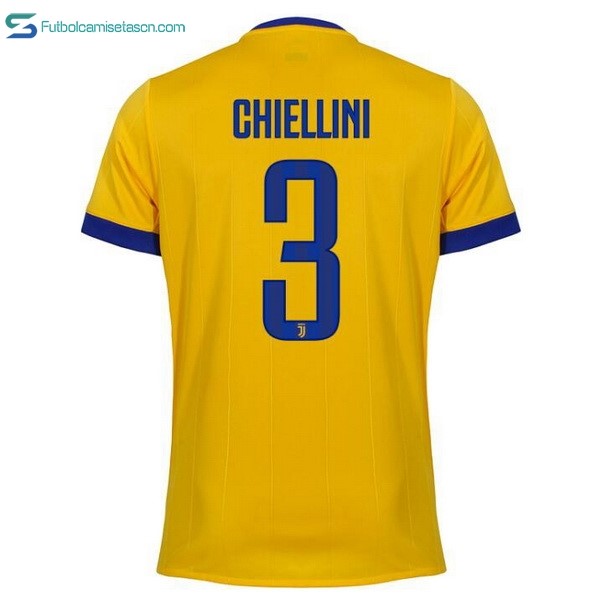 Camiseta Juventus 2ª Chiellini 2017/18